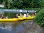 SZAVA - ROMATICK EKA, tdenn plavba, Pjemn tdenn plavba po klasick esk ece, spousty sjzdnch jez, lajsen, pamtek, hospdek, a na zvr ten nejhez a peejnat sek do Pikovic. Dobr poas stejn jako dobr nlada ... - fotografie 9