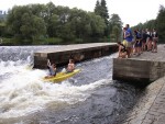 VLTAVA - VELK EKA, galerie z tdennch plaveb, Nejoblbenj eka nabzela jako vdy minimum volej, zbavu na jezek a spoustu pamtek v okol... - fotografie 6