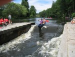 VLTAVA - VELK EKA, galerie z tdennch plaveb, Nejoblbenj eka nabzela jako vdy minimum volej, zbavu na jezek a spoustu pamtek v okol... - fotografie 7