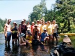 VLTAVA - VELK EKA, galerie z tdennch plaveb, Nejoblbenj eka nabzela jako vdy minimum volej, zbavu na jezek a spoustu pamtek v okol... - fotografie 23