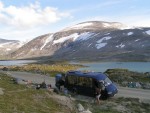 Norsko 2006, Nádherné, pro Norsko ne úplně typické počasí, výstup na nejvyšší horu severní Evropy, vyjížďka  na motorových člunech Geirangerfjordem, pádlování v peřejích norské královny raftingu Sjoi a spousta dal - fotografie 169
