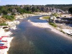 LETN FRANCOUZSK POHODA NA EKCH Gard, Tarn, Herault a Ardeche, Skvl slunen poas na rozdl od detivch ech, jin temperament a b zpasy, skvl vno, ndhern eky, przran a tepl voda, no prost pohoda jak m bt... - fotografie 452