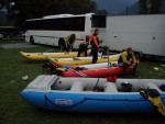 Podzimn RAFTING pod Grossglocknerem, Posledn zahranin rafting sezony 2006 se skuten vydail. Pohodln autobus, slunen a nebvale tepl poas, navc skvle vychytan voda. PROST PARDA NA ZVR SEZONY. - fotografie 3