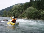 Podzimn RAFTING pod Grossglocknerem, Posledn zahranin rafting sezony 2006 se skuten vydail. Pohodln autobus, slunen a nebvale tepl poas, navc skvle vychytan voda. PROST PARDA NA ZVR SEZONY. - fotografie 62