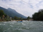 Podzimn RAFTING pod Grossglocknerem, Posledn zahranin rafting sezony 2006 se skuten vydail. Pohodln autobus, slunen a nebvale tepl poas, navc skvle vychytan voda. PROST PARDA NA ZVR SEZONY. - fotografie 63