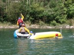 Podzimn RAFTING pod Grossglocknerem, Posledn zahranin rafting sezony 2006 se skuten vydail. Pohodln autobus, slunen a nebvale tepl poas, navc skvle vychytan voda. PROST PARDA NA ZVR SEZONY. - fotografie 85