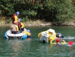 Podzimn RAFTING pod Grossglocknerem, Posledn zahranin rafting sezony 2006 se skuten vydail. Pohodln autobus, slunen a nebvale tepl poas, navc skvle vychytan voda. PROST PARDA NA ZVR SEZONY. - fotografie 87