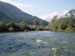 Podzimn RAFTING pod Grossglocknerem, Posledn zahranin rafting sezony 2006 se skuten vydail. Pohodln autobus, slunen a nebvale tepl poas, navc skvle vychytan voda. PROST PARDA NA ZVR SEZONY. - fotografie 110