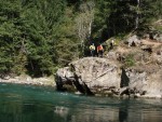 Podzimn RAFTING pod Grossglocknerem, Posledn zahranin rafting sezony 2006 se skuten vydail. Pohodln autobus, slunen a nebvale tepl poas, navc skvle vychytan voda. PROST PARDA NA ZVR SEZONY. - fotografie 120