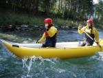 Podzimn RAFTING pod Grossglocknerem, Posledn zahranin rafting sezony 2006 se skuten vydail. Pohodln autobus, slunen a nebvale tepl poas, navc skvle vychytan voda. PROST PARDA NA ZVR SEZONY. - fotografie 129