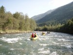 Podzimn RAFTING pod Grossglocknerem, Posledn zahranin rafting sezony 2006 se skuten vydail. Pohodln autobus, slunen a nebvale tepl poas, navc skvle vychytan voda. PROST PARDA NA ZVR SEZONY. - fotografie 149