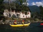 Podzimn RAFTING pod Grossglocknerem, Posledn zahranin rafting sezony 2006 se skuten vydail. Pohodln autobus, slunen a nebvale tepl poas, navc skvle vychytan voda. PROST PARDA NA ZVR SEZONY. - fotografie 159