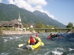 Podzimn RAFTING pod Grossglocknerem, Posledn zahranin rafting sezony 2006 se skuten vydail. Pohodln autobus, slunen a nebvale tepl poas, navc skvle vychytan voda. PROST PARDA NA ZVR SEZONY. - fotografie 161