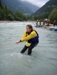 Podzimn RAFTING pod Grossglocknerem, Posledn zahranin rafting sezony 2006 se skuten vydail. Pohodln autobus, slunen a nebvale tepl poas, navc skvle vychytan voda. PROST PARDA NA ZVR SEZONY. - fotografie 197