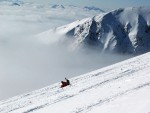 Nzk Taury na skialpech, Alpsk poas tentokrt ukzalo vechny sv tve, od mraziv ledovho slunce, pes alpskou horskou boui s vichic, a po usmvav slunen den. Take jako obvykle dky Alponoi :-) - fotografie 19