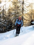 Nzk Taury na skialpech, Alpsk poas tentokrt ukzalo vechny sv tve, od mraziv ledovho slunce, pes alpskou horskou boui s vichic, a po usmvav slunen den. Take jako obvykle dky Alponoi :-) - fotografie 59