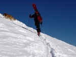 Nzk Taury na skialpech, Alpsk poas tentokrt ukzalo vechny sv tve, od mraziv ledovho slunce, pes alpskou horskou boui s vichic, a po usmvav slunen den. Take jako obvykle dky Alponoi :-) - fotografie 130