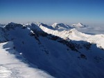 Nízké Taury na skialpech, Alpské počasí tentokrát ukázalo všechny své tváře, od mrazivě ledového slunce, přes alpskou horskou bouři s vichřicí, až po usměvavý sluneční den. Takže jako obvykle díky Alponoši :-) - fotografie 149