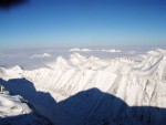 Nízké Taury na skialpech, Alpské počasí tentokrát ukázalo všechny své tváře, od mrazivě ledového slunce, přes alpskou horskou bouři s vichřicí, až po usměvavý sluneční den. Takže jako obvykle díky Alponoši :-) - fotografie 154