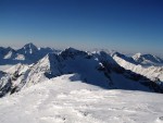Nízké Taury na skialpech, Alpské počasí tentokrát ukázalo všechny své tváře, od mrazivě ledového slunce, přes alpskou horskou bouři s vichřicí, až po usměvavý sluneční den. Takže jako obvykle díky Alponoši :-) - fotografie 155