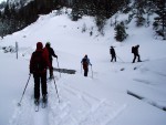 Nzk Taury na skialpech, Alpsk poas tentokrt ukzalo vechny sv tve, od mraziv ledovho slunce, pes alpskou horskou boui s vichic, a po usmvav slunen den. Take jako obvykle dky Alponoi :-) - fotografie 226