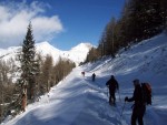 Nízké Taury na skialpech, Alpské počasí tentokrát ukázalo všechny své tváře, od mrazivě ledového slunce, přes alpskou horskou bouři s vichřicí, až po usměvavý sluneční den. Takže jako obvykle díky Alponoši :-) - fotografie 234