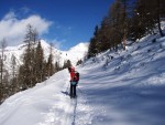 Nzk Taury na skialpech, Alpsk poas tentokrt ukzalo vechny sv tve, od mraziv ledovho slunce, pes alpskou horskou boui s vichic, a po usmvav slunen den. Take jako obvykle dky Alponoi :-) - fotografie 239