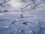 Nzk Taury na skialpech, Alpsk poas tentokrt ukzalo vechny sv tve, od mraziv ledovho slunce, pes alpskou horskou boui s vichic, a po usmvav slunen den. Take jako obvykle dky Alponoi :-) - fotografie 318