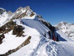 VRCHOLY TUXSKCH ALP na skialpech, Totln nedostatek snhu v Tuxskch Alpch a v okol Weidener Htte a navc erstv nadlka snhu v Lungau ns zavedli do samotnho srdce Nzkch Taur. A poas se opt vydailo... - fotografie 110