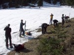 SKIALP ARENA NZK TAURY, Tentokrt jsme se vrtili do Nzkych Taur, kde na ns ekalo fantastick poas a dostatek snhu. Odmnou byly pekrsn vhledy z vrchol a nezapomenuteln sjezdy. A parta byla skvl... Dky Alpono - fotografie 4