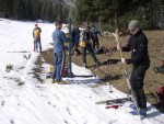 SKIALP ARENA NZK TAURY, Tentokrt jsme se vrtili do Nzkych Taur, kde na ns ekalo fantastick poas a dostatek snhu. Odmnou byly pekrsn vhledy z vrchol a nezapomenuteln sjezdy. A parta byla skvl... Dky Alpono - fotografie 5