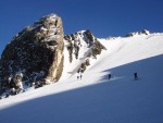 SKIALP ARENA NZK TAURY, Tentokrt jsme se vrtili do Nzkych Taur, kde na ns ekalo fantastick poas a dostatek snhu. Odmnou byly pekrsn vhledy z vrchol a nezapomenuteln sjezdy. A parta byla skvl... Dky Alpono - fotografie 64