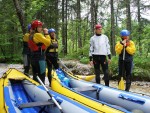 Salza - perla alpskch ek na Yukonech, Opravdu pkn voda a nakonec jsme ani moc nezmokli. S velkou vodou se vichni poprali bravrn. Pes poledne se na ns usmlo i slunko, take jsme se dokonce i oplili.... - fotografie 7