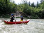 Salza - perla alpskch ek na Yukonech, Opravdu pkn voda a nakonec jsme ani moc nezmokli. S velkou vodou se vichni poprali bravrn. Pes poledne se na ns usmlo i slunko, take jsme se dokonce i oplili.... - fotografie 56