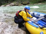 Salza - perla alpskch ek na Yukonech, Opravdu pkn voda a nakonec jsme ani moc nezmokli. S velkou vodou se vichni poprali bravrn. Pes poledne se na ns usmlo i slunko, take jsme se dokonce i oplili.... - fotografie 85