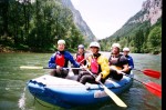 Pr fotek z Adrenalin raftingu na Steyru a Ennsu, Nadhern poas vyvilo ni stav vody na Steyru. Kadopdn Enns byl luxusn vetn poslednho kataraktu. - fotografie 7