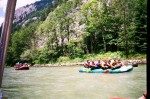 Pr fotek z Adrenalin raftingu na Steyru a Ennsu, Nadhern poas vyvilo ni stav vody na Steyru. Kadopdn Enns byl luxusn vetn poslednho kataraktu. - fotografie 10