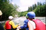 Pr fotek z Adrenalin raftingu na Steyru a Ennsu, Nadhern poas vyvilo ni stav vody na Steyru. Kadopdn Enns byl luxusn vetn poslednho kataraktu. - fotografie 11