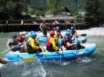 Pr fotek z Adrenalin raftingu na Steyru a Ennsu, Nadhern poas vyvilo ni stav vody na Steyru. Kadopdn Enns byl luxusn vetn poslednho kataraktu. - fotografie 19