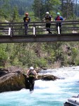 Pr fotek z Adrenalin raftingu na Steyru a Ennsu, Nadhern poas vyvilo ni stav vody na Steyru. Kadopdn Enns byl luxusn vetn poslednho kataraktu. - fotografie 20