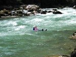 Pr fotek z Adrenalin raftingu na Steyru a Ennsu, Nadhern poas vyvilo ni stav vody na Steyru. Kadopdn Enns byl luxusn vetn poslednho kataraktu. - fotografie 22