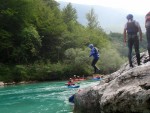 RAFTING, CANYONING a HYDROSPEED v Julskch Alpch, Poasko, stejn jako parta bylo super. Vody akort a zitk milion. Prost bjen kombinace. - fotografie 9