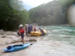 RAFTING, CANYONING a HYDROSPEED v Julskch Alpch, Poasko, stejn jako parta bylo super. Vody akort a zitk milion. Prost bjen kombinace. - fotografie 24