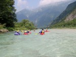 RAFTING, CANYONING a HYDROSPEED v Julskch Alpch, Poasko, stejn jako parta bylo super. Vody akort a zitk milion. Prost bjen kombinace. - fotografie 59