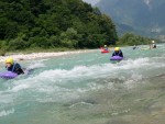 RAFTING, CANYONING a HYDROSPEED v Julskch Alpch, Poasko, stejn jako parta bylo super. Vody akort a zitk milion. Prost bjen kombinace. - fotografie 64