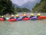 RAFTING, CANYONING a HYDROSPEED v Julskch Alpch, Poasko, stejn jako parta bylo super. Vody akort a zitk milion. Prost bjen kombinace. - fotografie 71