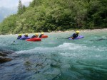 RAFTING, CANYONING a HYDROSPEED v Julskch Alpch, Poasko, stejn jako parta bylo super. Vody akort a zitk milion. Prost bjen kombinace. - fotografie 72