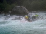 RAFTING, CANYONING a HYDROSPEED v Julskch Alpch, Poasko, stejn jako parta bylo super. Vody akort a zitk milion. Prost bjen kombinace. - fotografie 80