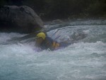 RAFTING, CANYONING a HYDROSPEED v Julskch Alpch, Poasko, stejn jako parta bylo super. Vody akort a zitk milion. Prost bjen kombinace. - fotografie 81