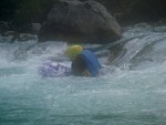 RAFTING, CANYONING a HYDROSPEED v Julskch Alpch, Poasko, stejn jako parta bylo super. Vody akort a zitk milion. Prost bjen kombinace. - fotografie 82